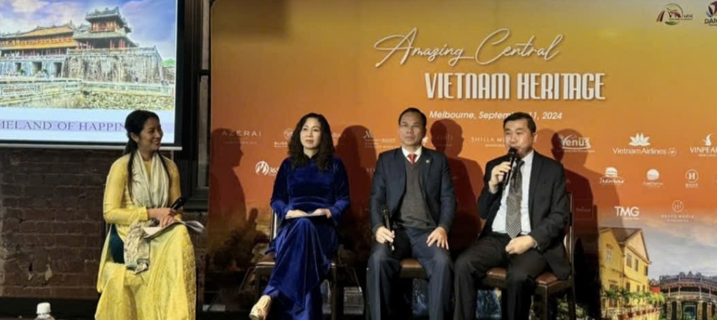 Quảng bá du lịch 3 tỉnh, thành miền Trung Việt Nam tại Úc