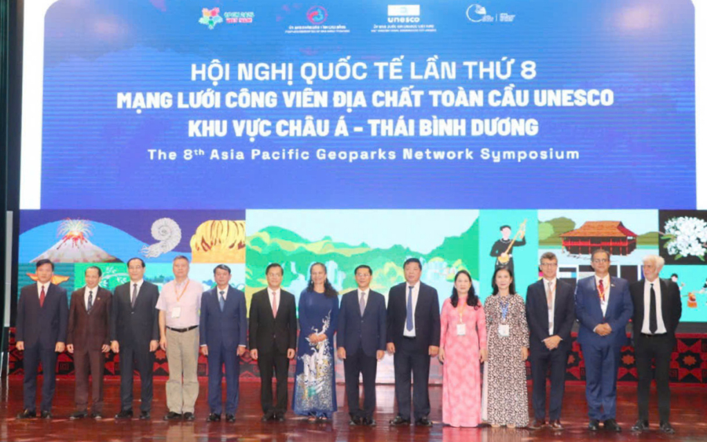 Khai mạc Hội nghị quốc tế lần thứ 8 của Mạng lưới Công viên địa chất CVĐC toàn cầu UNESCO khu vực châu Á - Thái Bình Dương