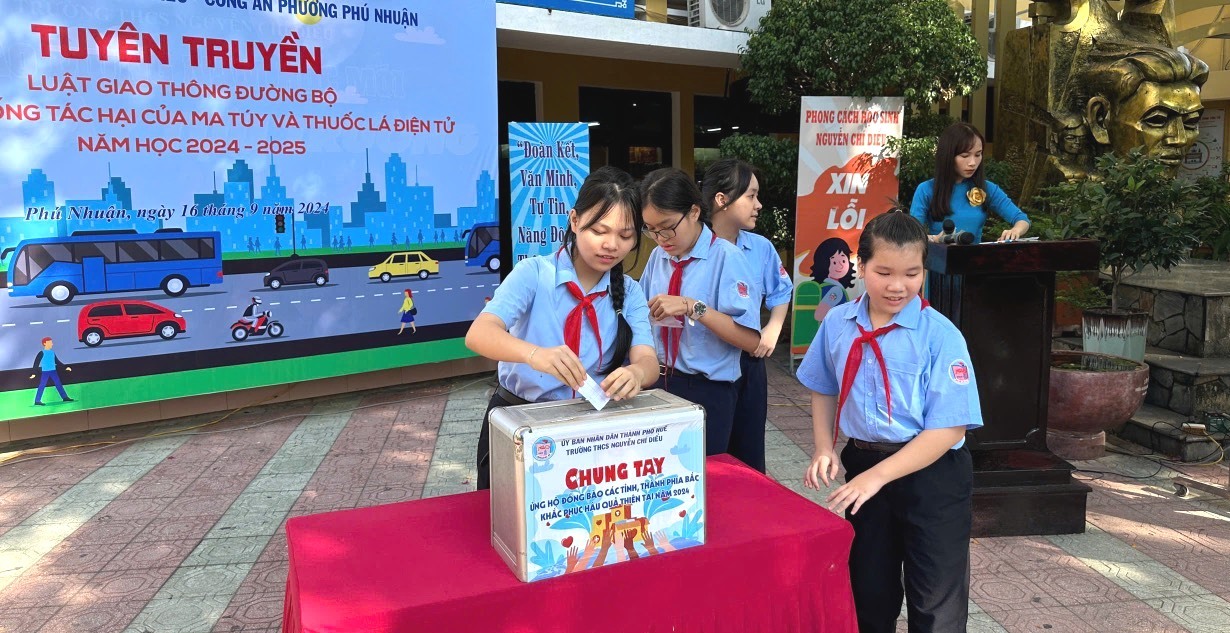 Ngành giáo dục phát động quyên góp ủng hộ đồng bào miền Bắc