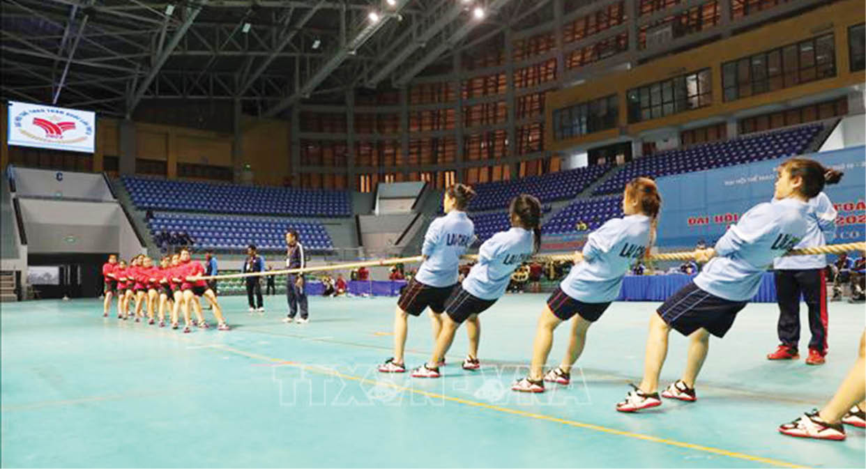 Lào triển khai kế hoạch đưa kéo co thành môn thể thao quốc gia