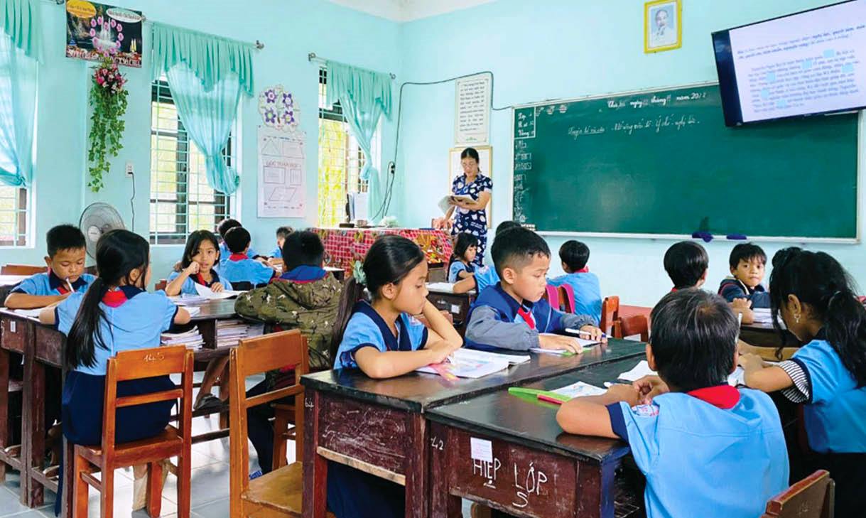 Phát huy vai trò của thiết bị dạy học