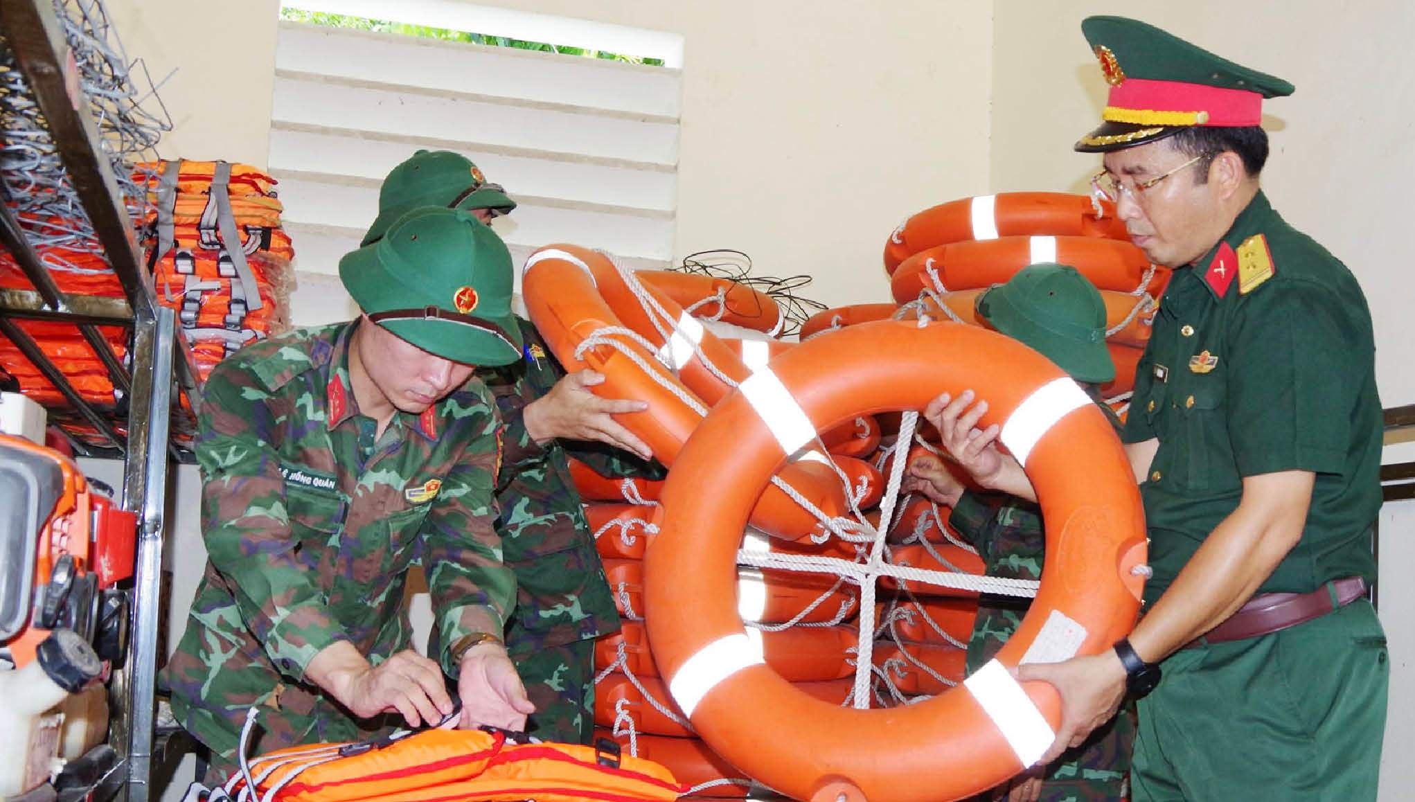 Sẵn sàng ứng phó mùa mưa bão