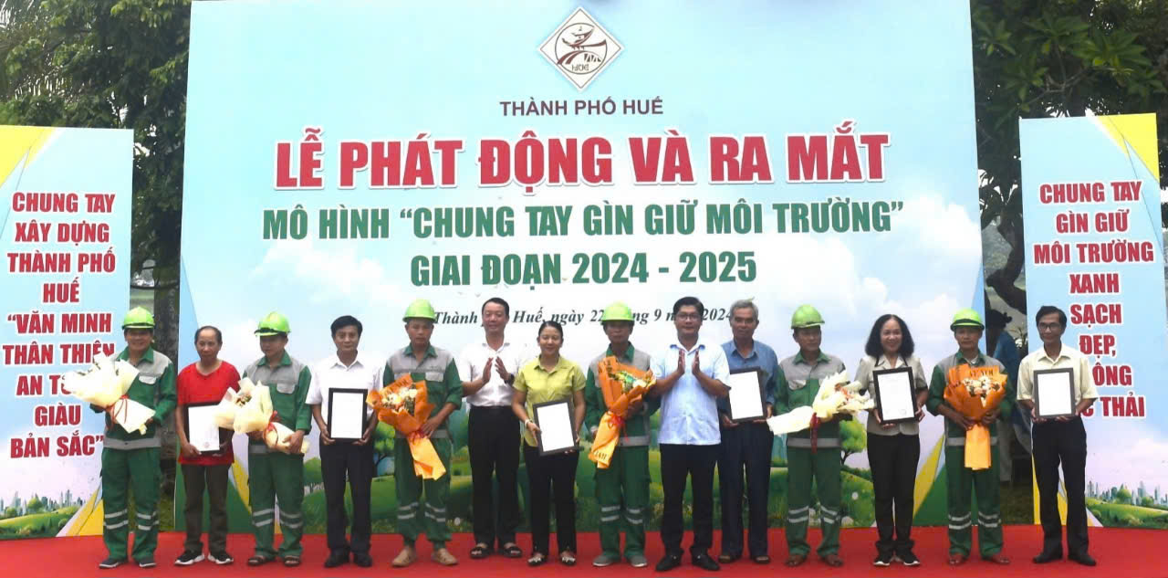 Ra mắt mô hình “Chung tay gìn giữ môi trường” hưởng ứng Ngày Chủ nhật xanh