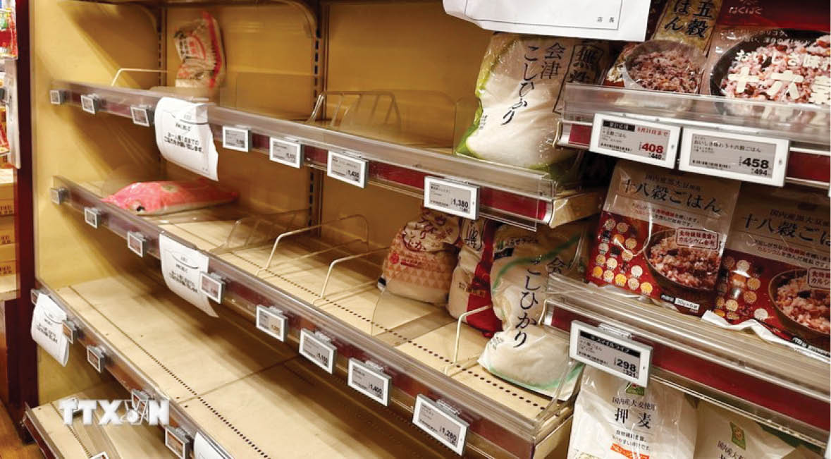 Nhật Bản Lạm phát gạo sẽ tiếp tục gia tăng