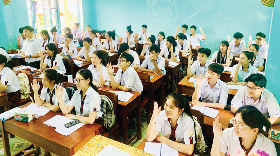 Giúp học sinh mạnh dạn, tự tin hơn