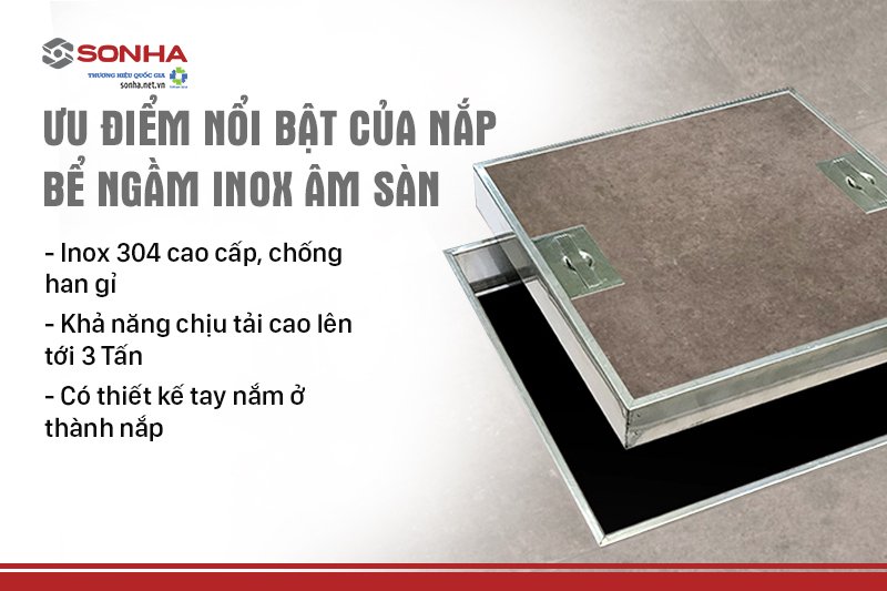 Nắp bể nước ngầm là gì Lợi ích khi sử dụng nắp bể ngầm inox cho gia đình