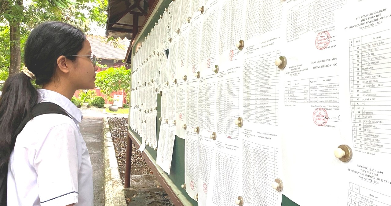 2 960 thí sinh tham gia Kỳ thi chọn học sinh giỏi lớp 12 cấp tỉnh