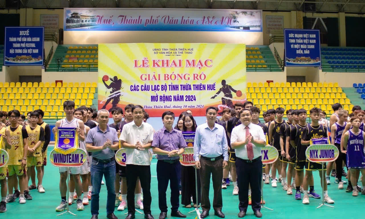 Hứa hẹn nhiều gay cấn tại giải bóng rổ toàn tỉnh mở rộng