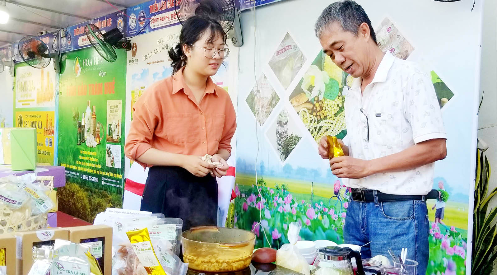 Phát triển chuỗi liên kết từ sen Huế