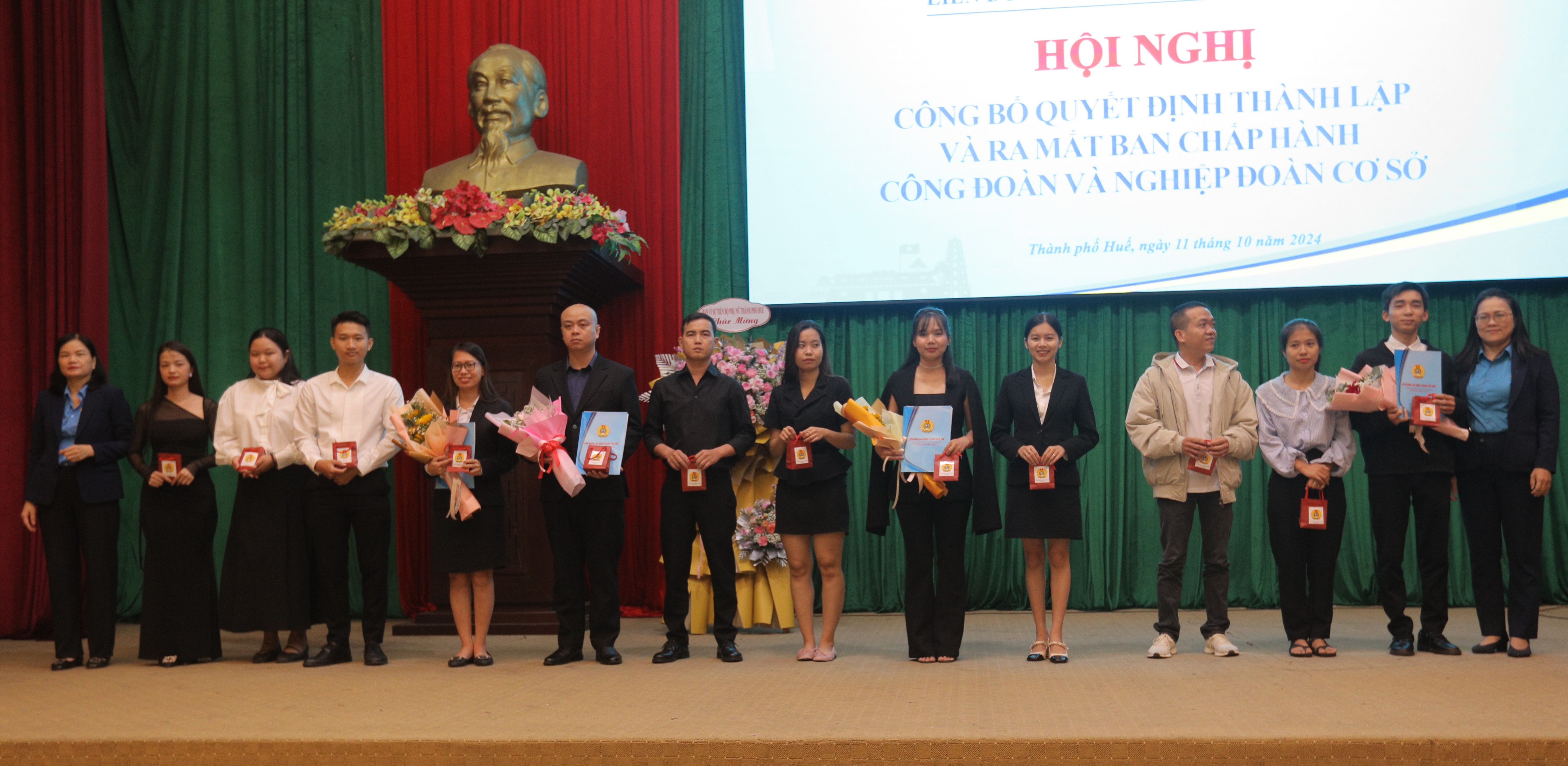 Ra mắt nghiệp đoàn và các công đoàn cơ sở