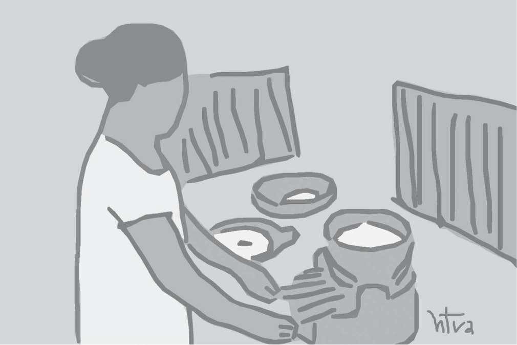 Nhớ gác bếp của ngoại