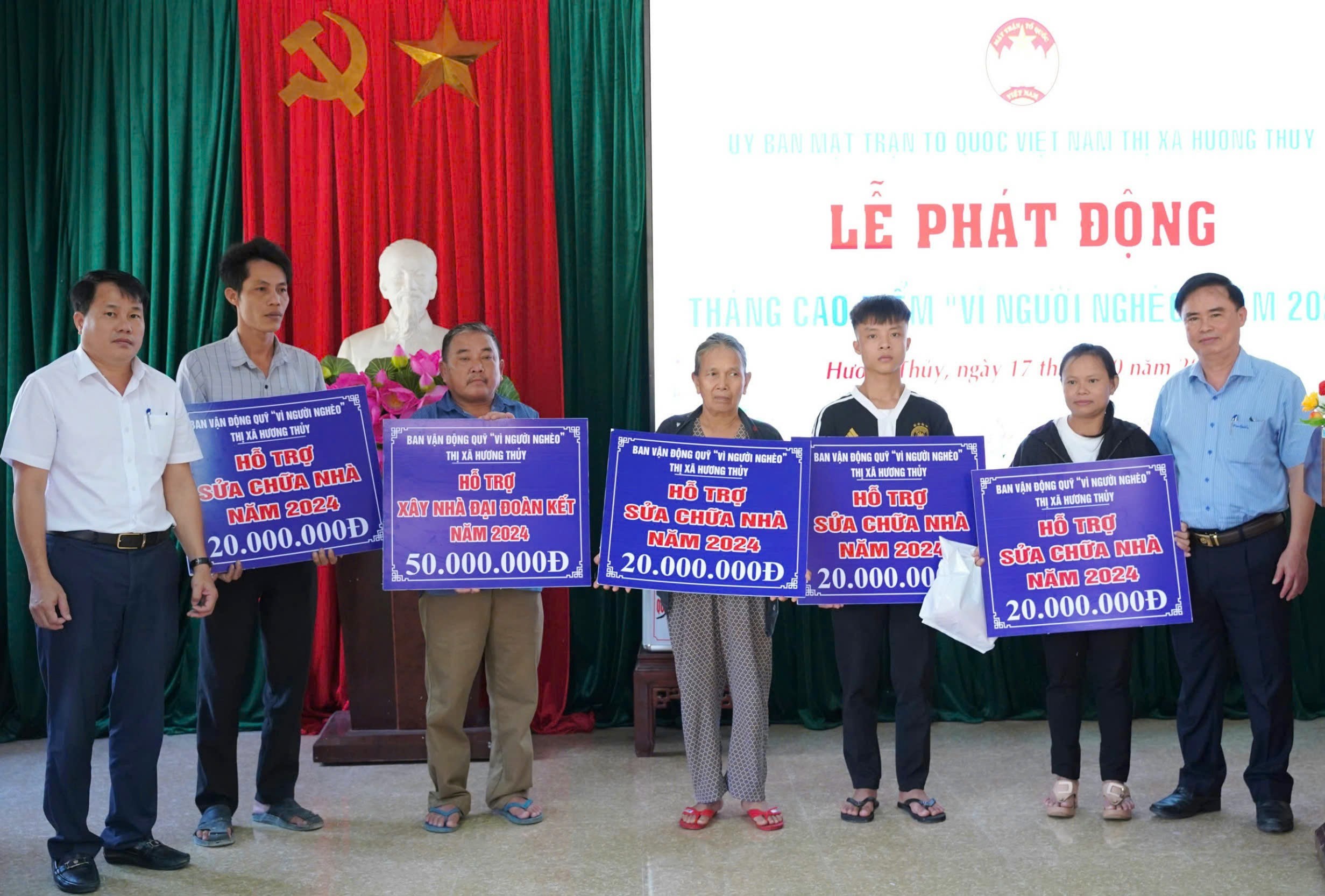 Xây mới và sửa chữa 22 nhà Đại đoàn kết cho hộ nghèo, cận nghèo