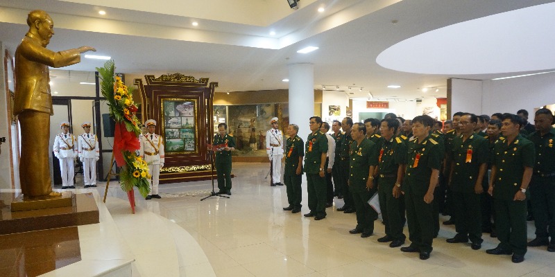 Báo công dâng Bác trước thềm Đại hội thi đua Cựu chiến binh gương mẫu