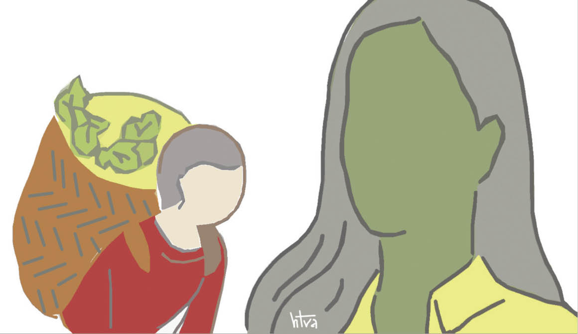 Hong củi sưởi ấm quê