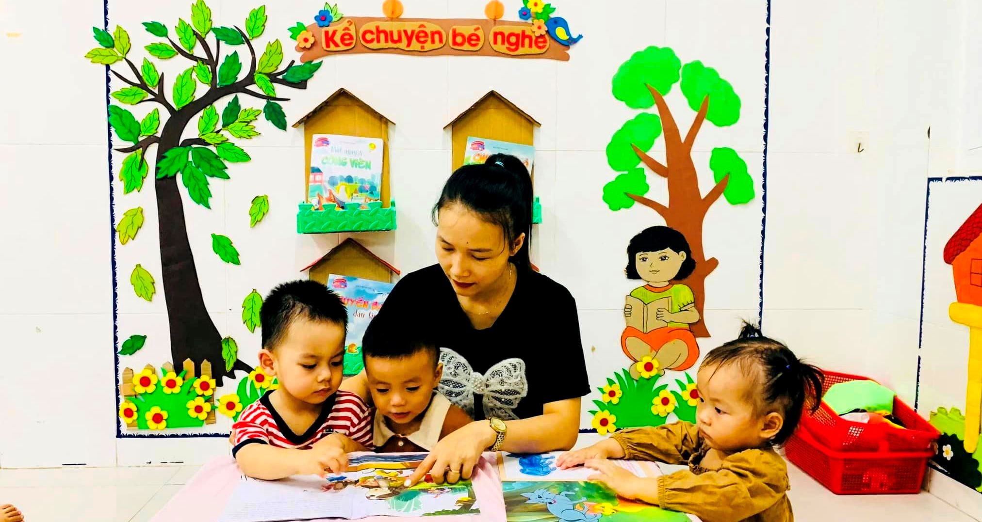 Xây dựng trường mầm non hạnh phúc