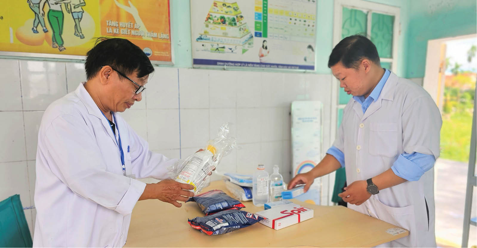 Ứng phó tại chỗ, hỗ trợ tuyến dưới cấp cứu trong mưa bão