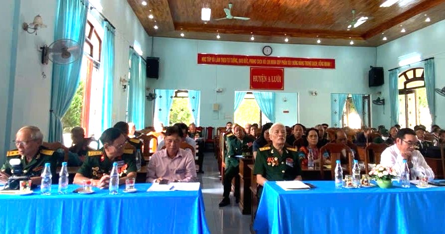 Đại hội đại biểu Hội Truyền thống Trường Sơn- đường Hồ Chí Minh huyện A Lưới