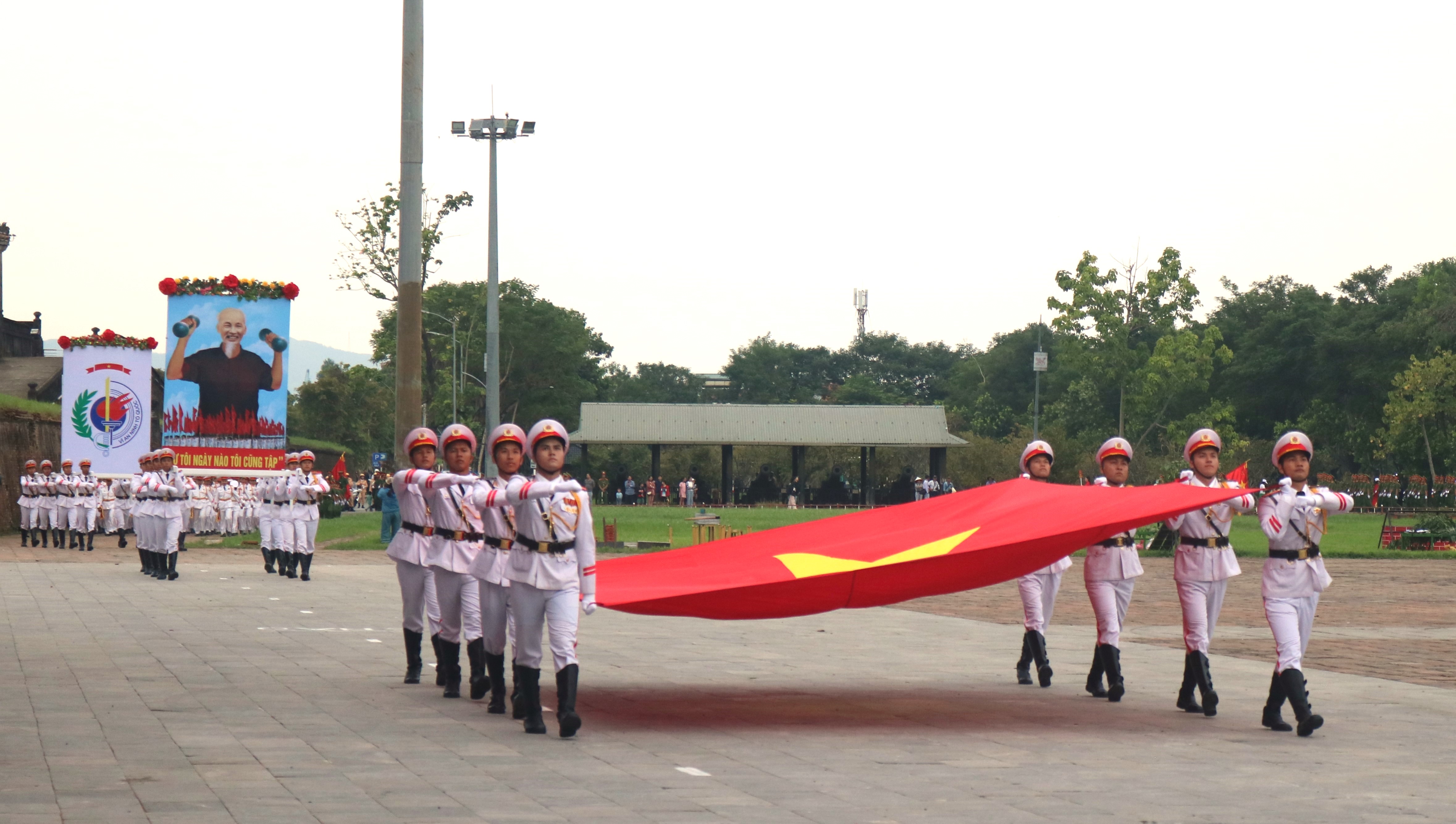 Mãn nhãn với những màn trình diễn ấn tượng của lực lượng công an