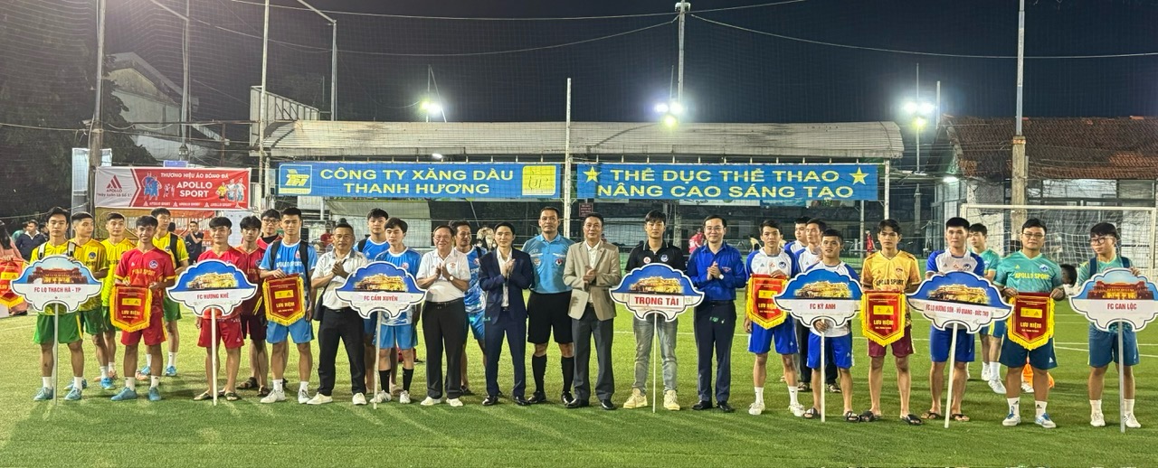 Khởi tranh giải bóng đá đồng hương Hà Tĩnh tại Huế lần thứ II