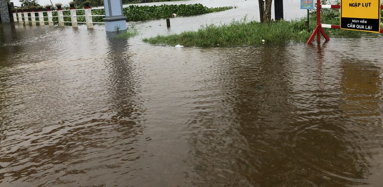 Nguy cơ gây ngập úng đô thị trên diện rộng toàn tỉnh