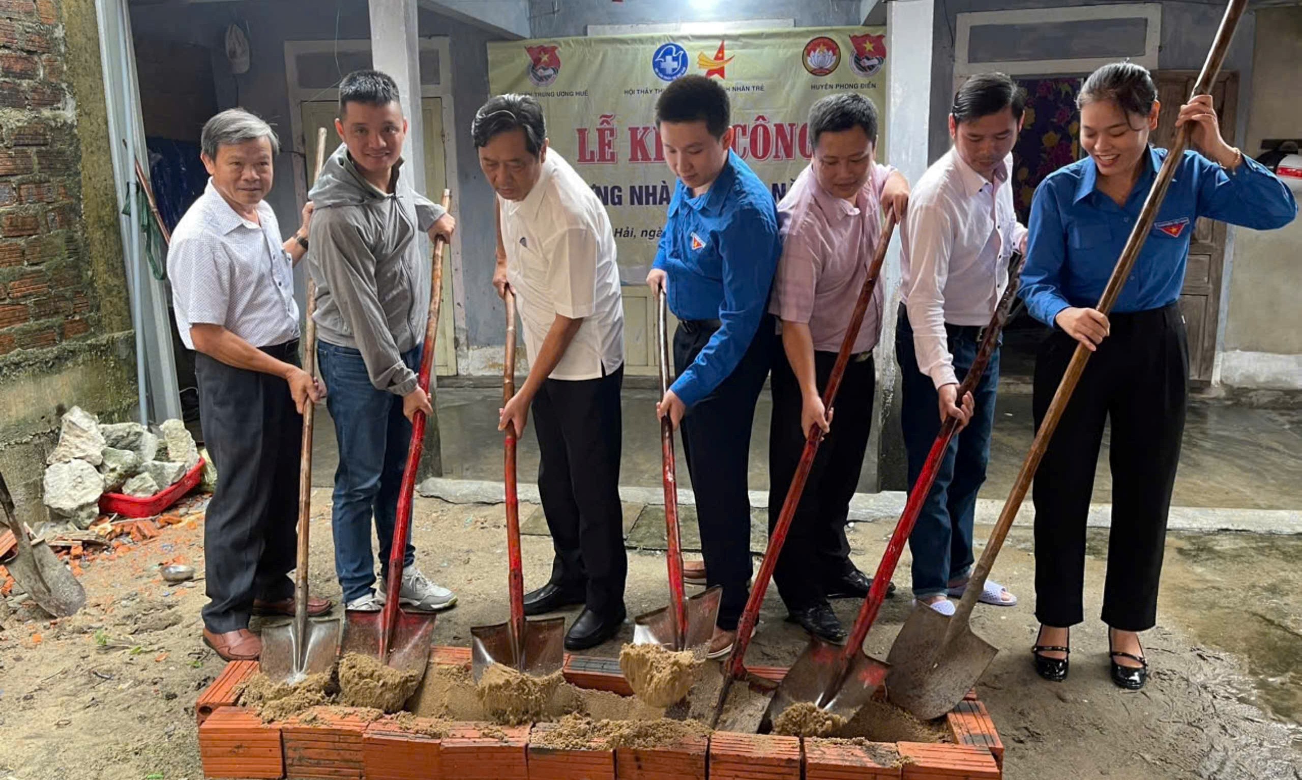 Khởi công nhà nhân ái tại xã Điền Hải