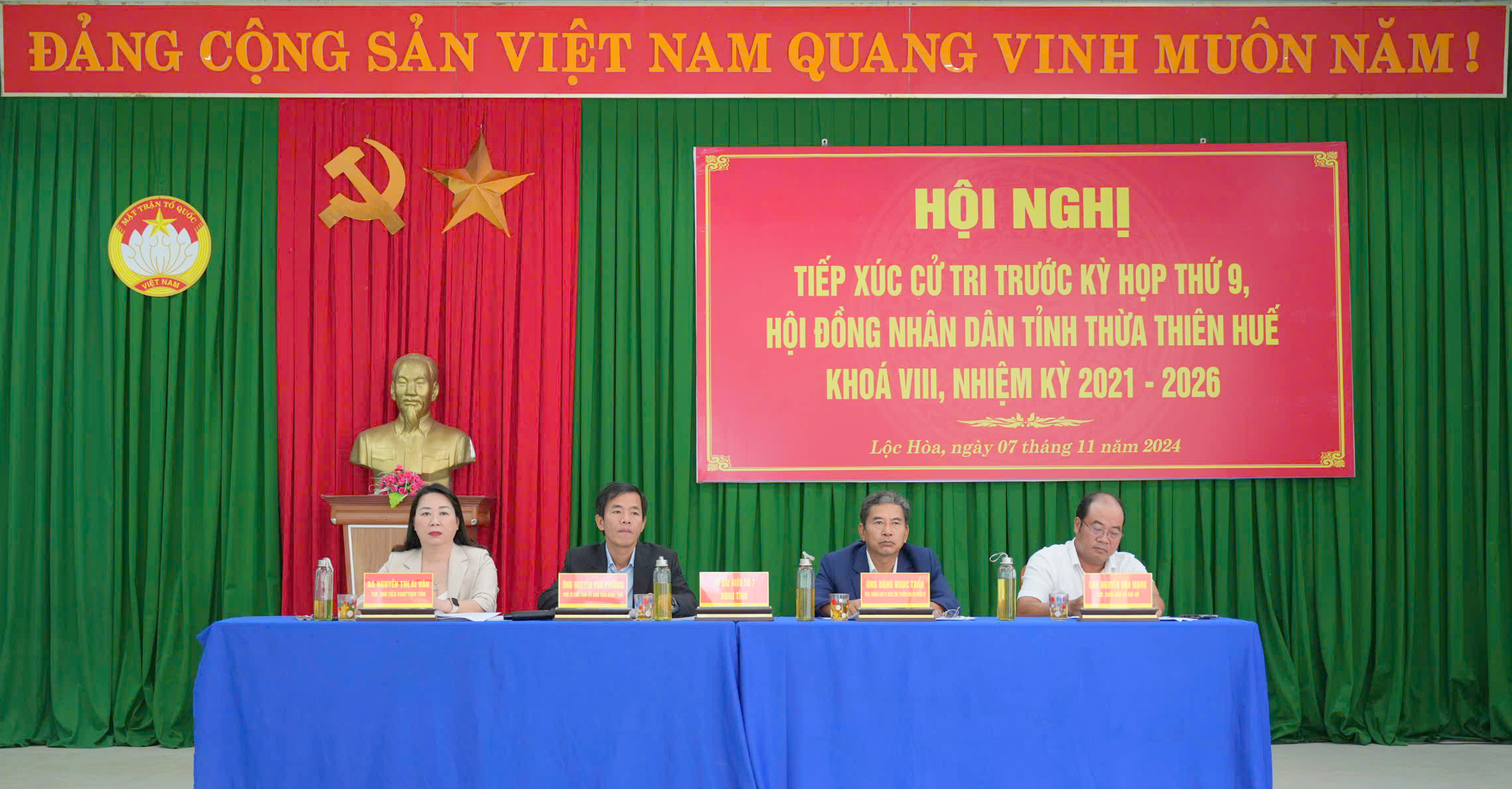 Rà soát, nghiên cứu, giải quyết kịp thời các kiến nghị của cử tri Phú Lộc