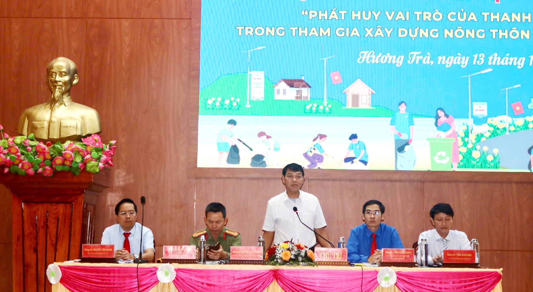 Vai trò của thanh niên Hương Trà trong xây dựng nông thôn mới, đô thị văn minh