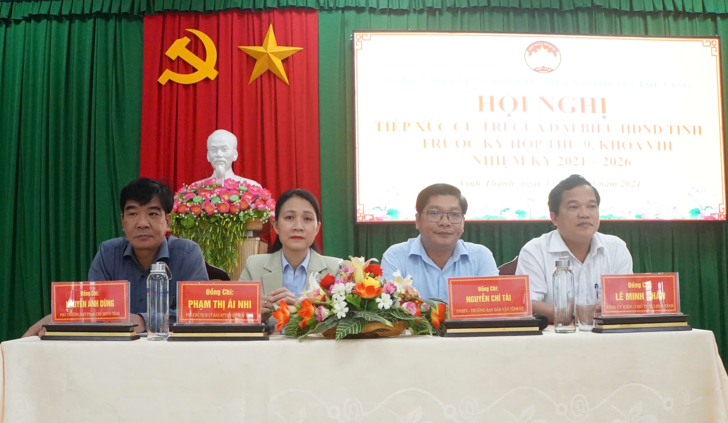 Đại biểu HĐND tỉnh tiếp xúc cử tri Phú Vang, Quảng Điền