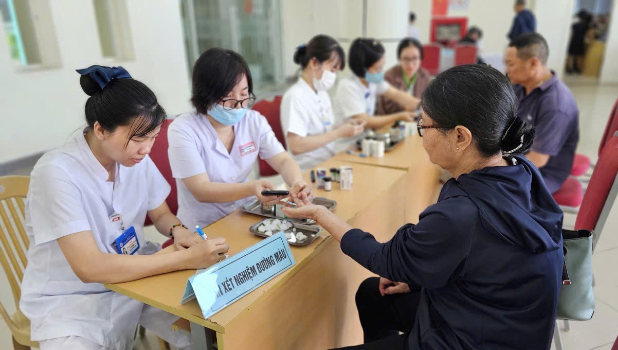 ​Tầm soát miễn phí bệnh đái tháo đường cho người dân