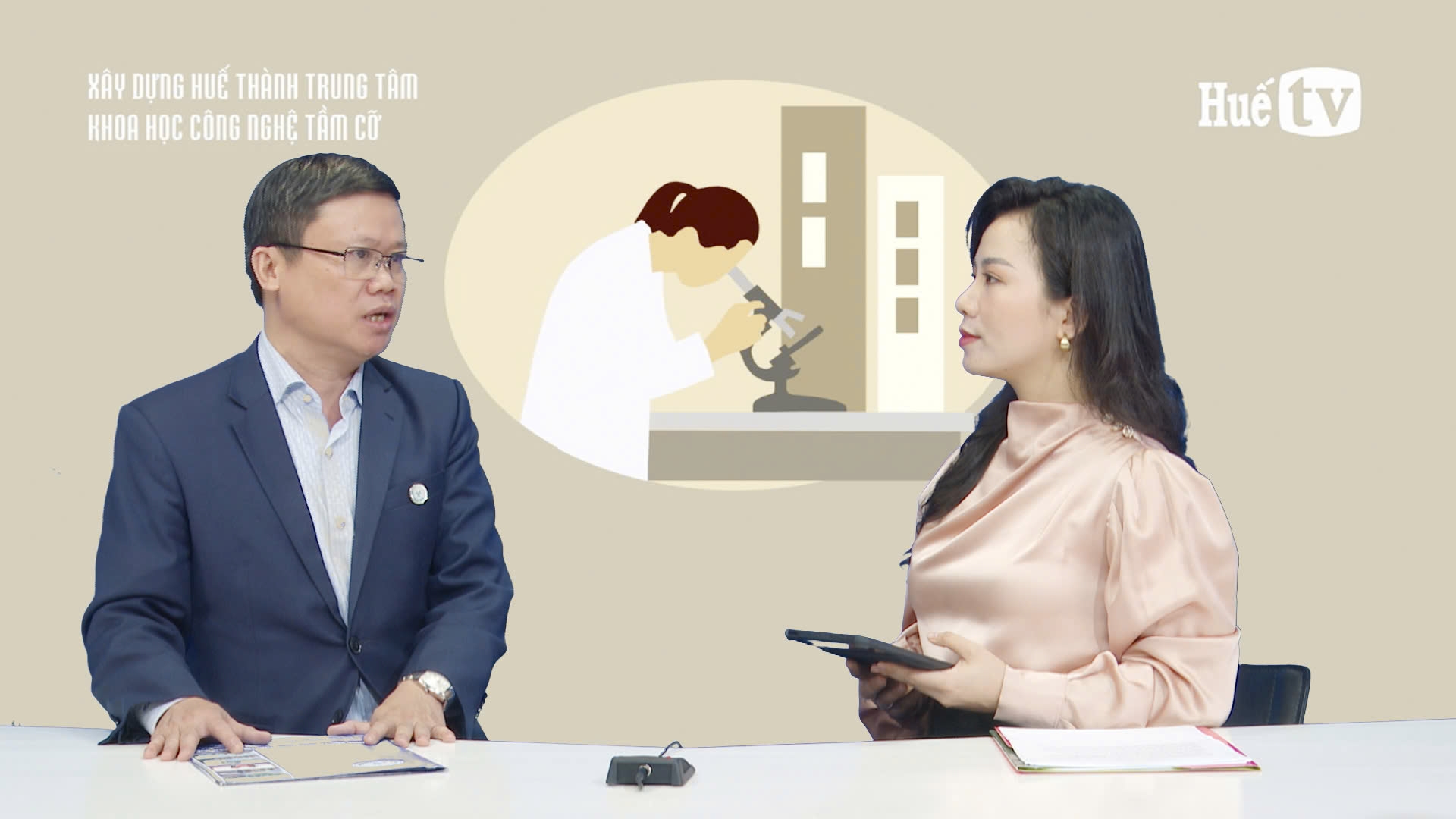 Khách mời Huế TV Xây dựng Huế thành trung tâm khoa học công nghệ tầm cỡ