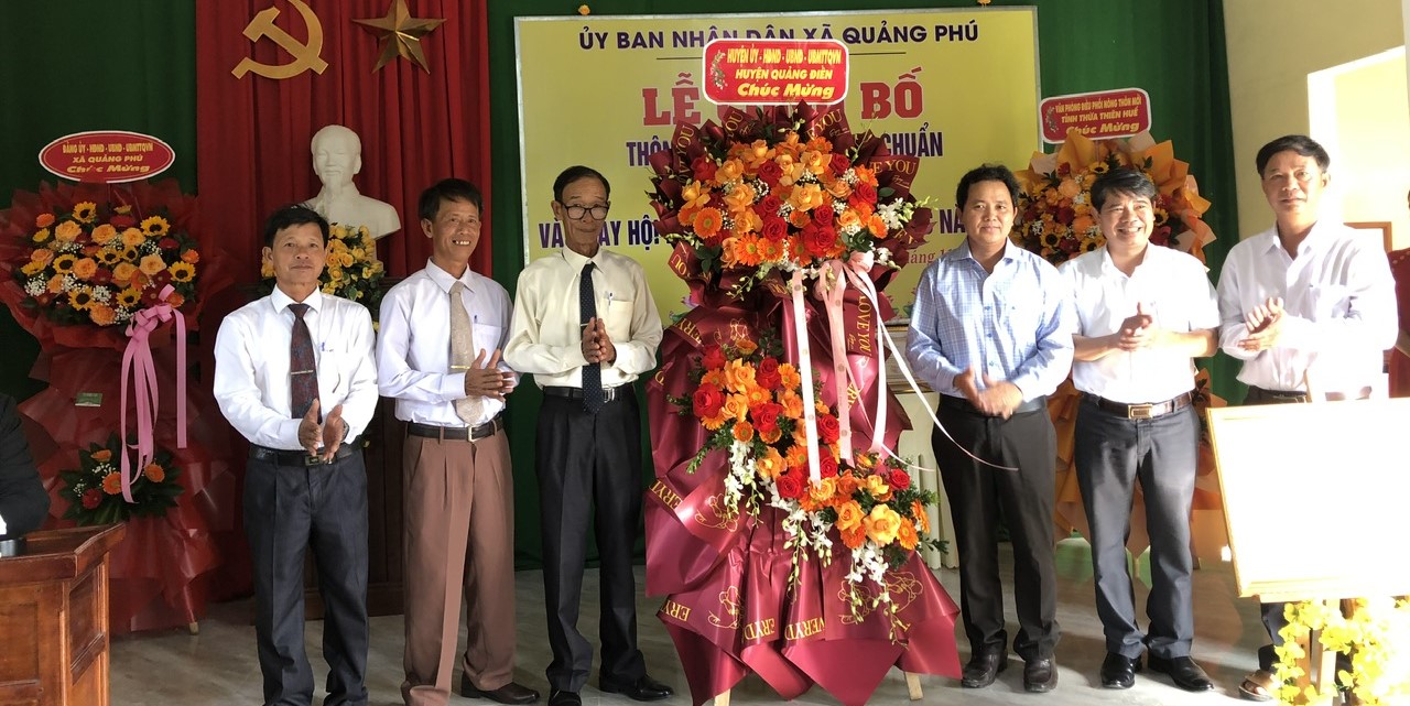 Quảng Điền có 5 thôn đạt chuẩn nông thôn mới kiểu mẫu