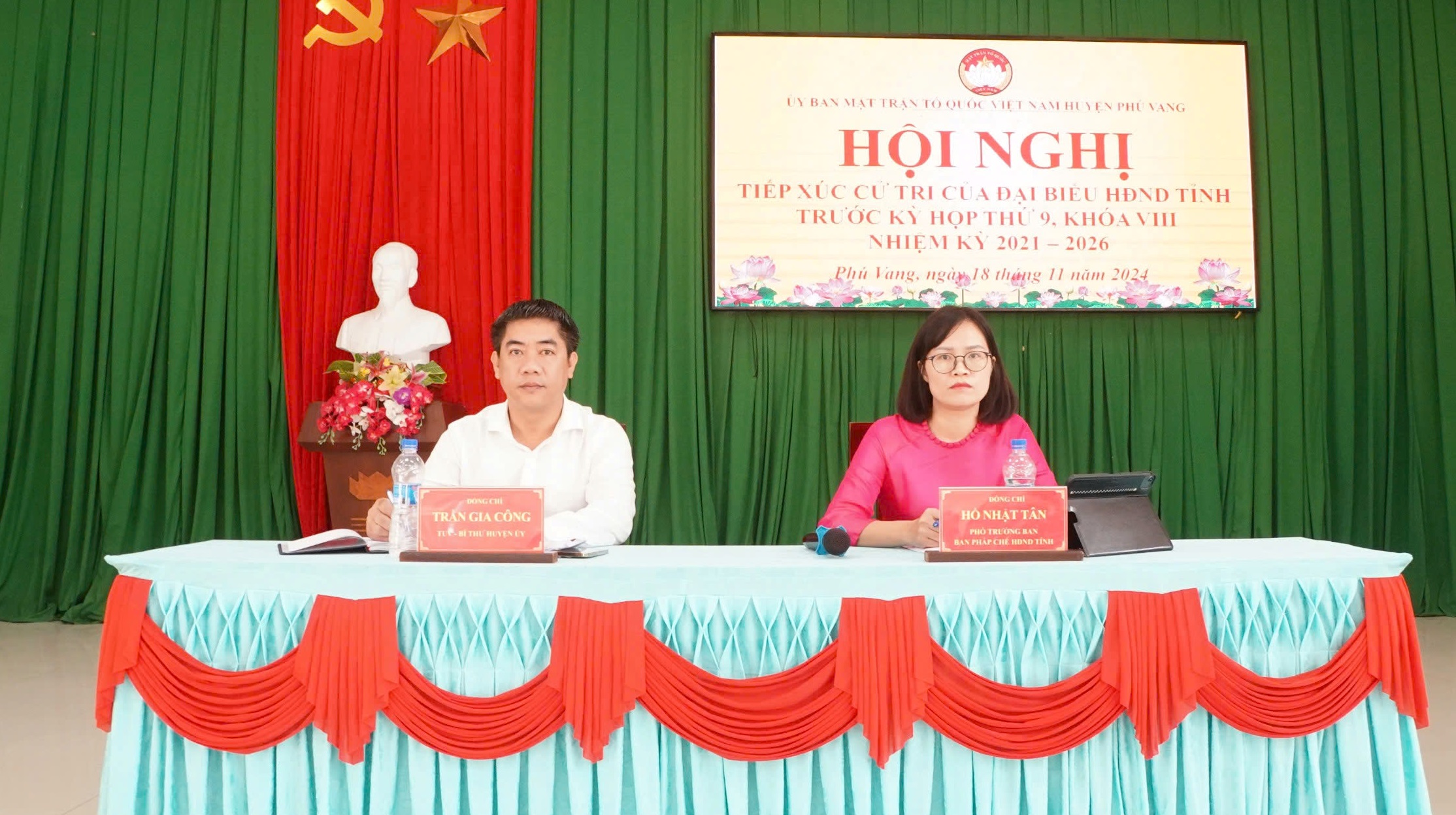 Cử tri Phú Vang quan tâm đến hạ tầng giao thông