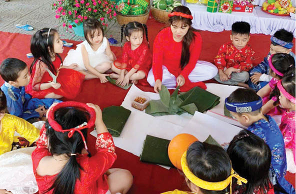 Chuyện nghề của những cô giáo mầm non