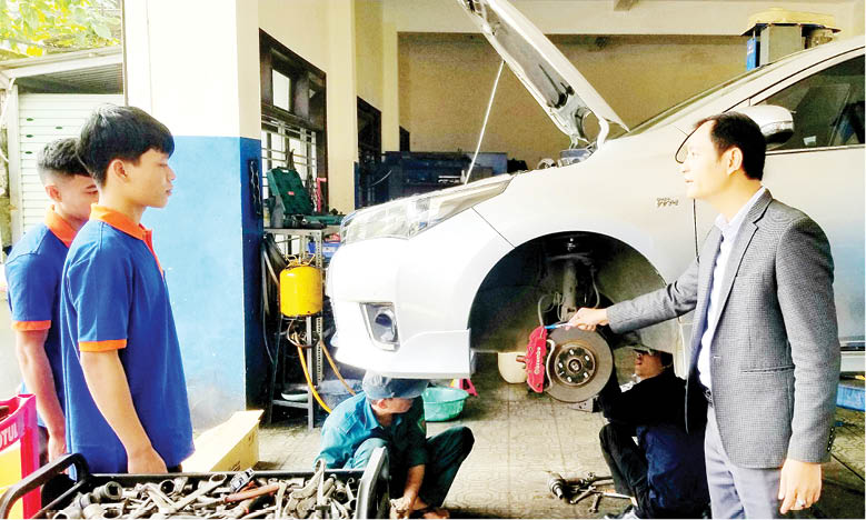 Đào tạo nghề cho bộ đội xuất ngũ