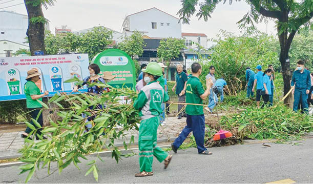 “Chung tay gìn giữ môi trường”
