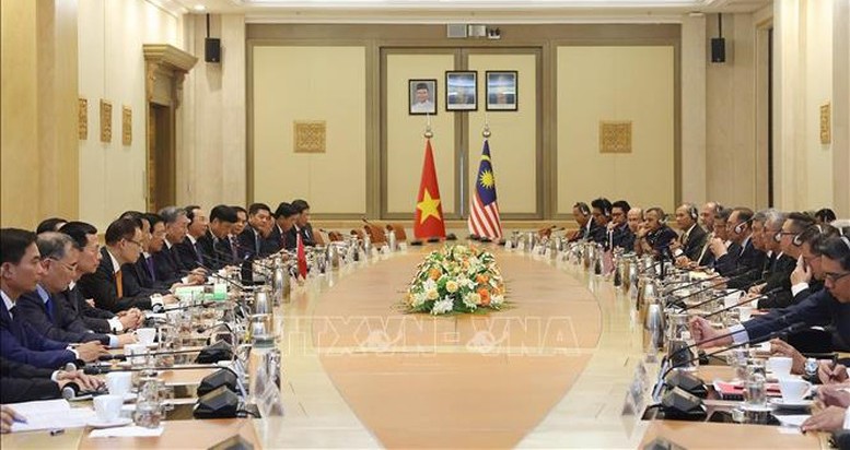 Tuyên bố chung về nâng cấp quan hệ Đối tác Chiến lược toàn diện giữa Việt Nam-Malaysia