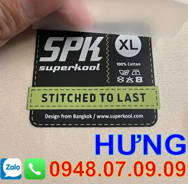 Lý giải tầm quan trọng của nhãn ép nhiệt trong ngành may mặc