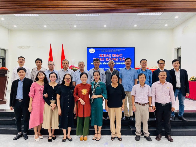 Khai mạc trại sáng tác văn hóa dân gian