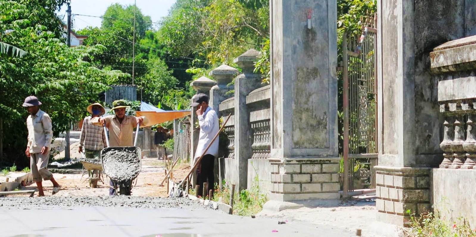 Sức bật từ phong trào thi đua xây dựng nông thôn mới