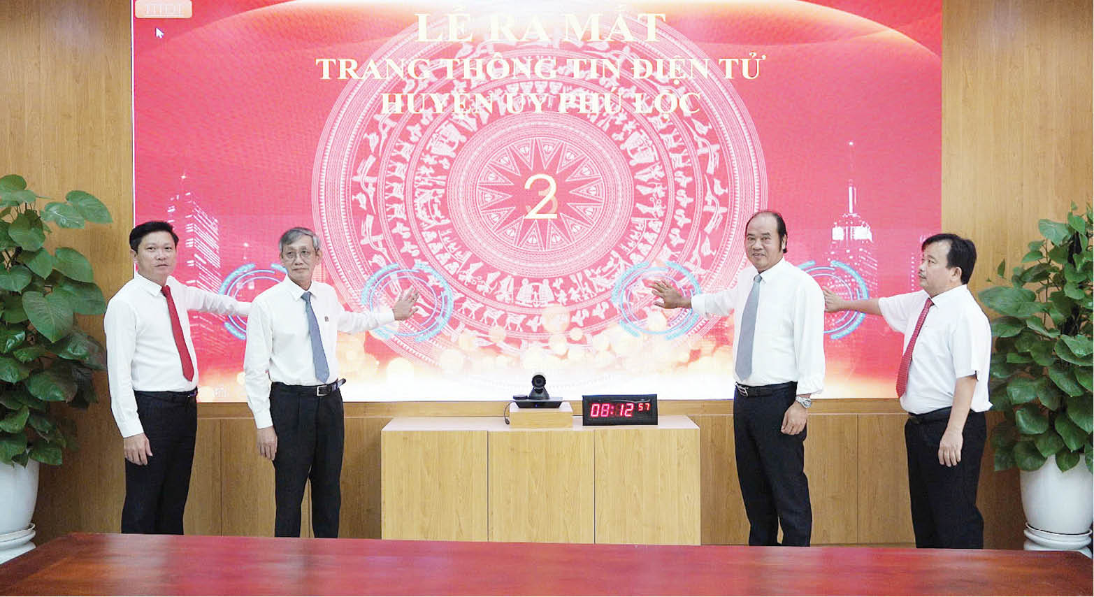 Hiệu quả tuyên truyền từ trang thông tin điện tử huyện ủy