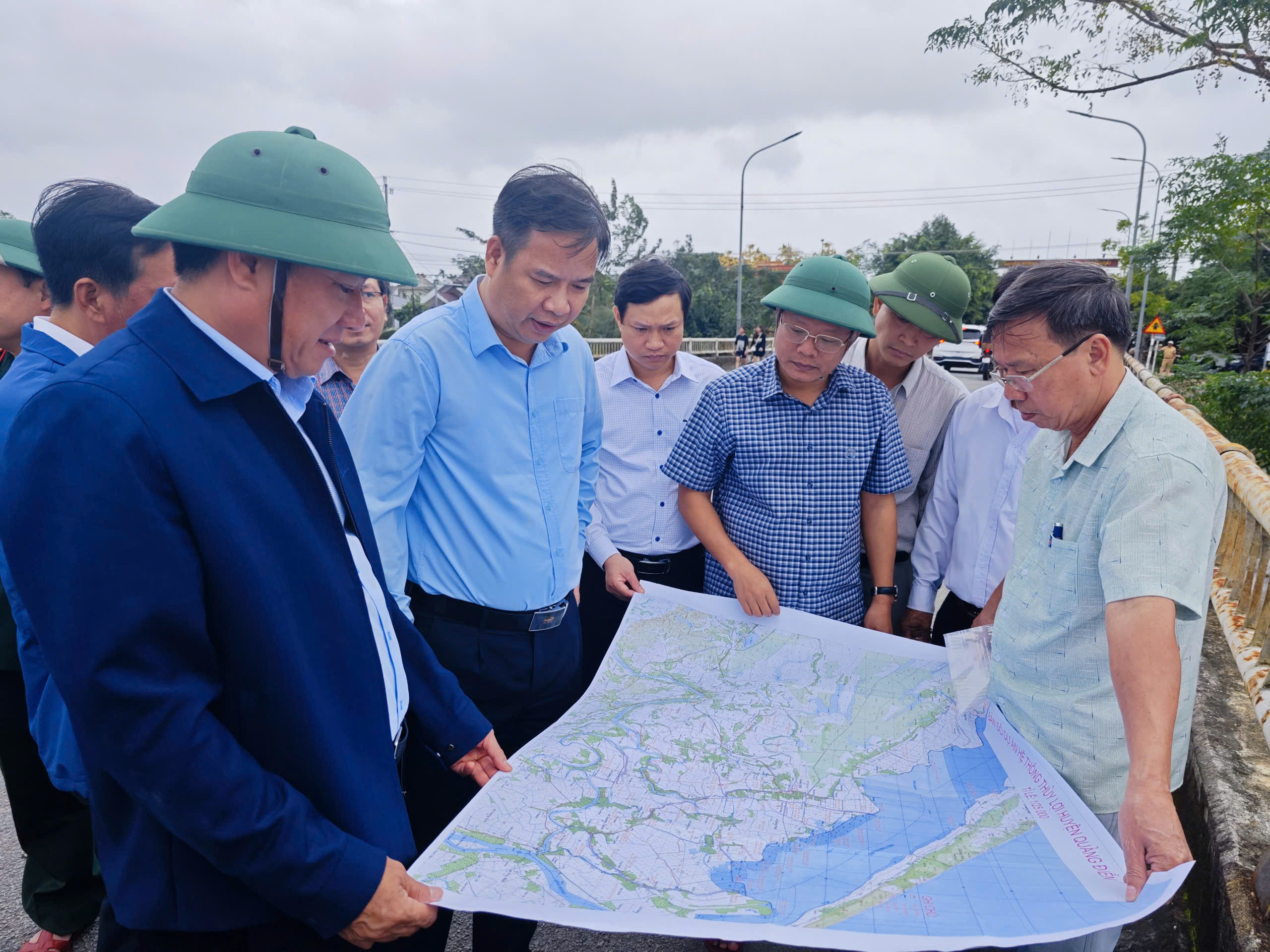 Quảng Điền tiếp tục bám sát tình hình, chủ động ứng phó với mưa lũ