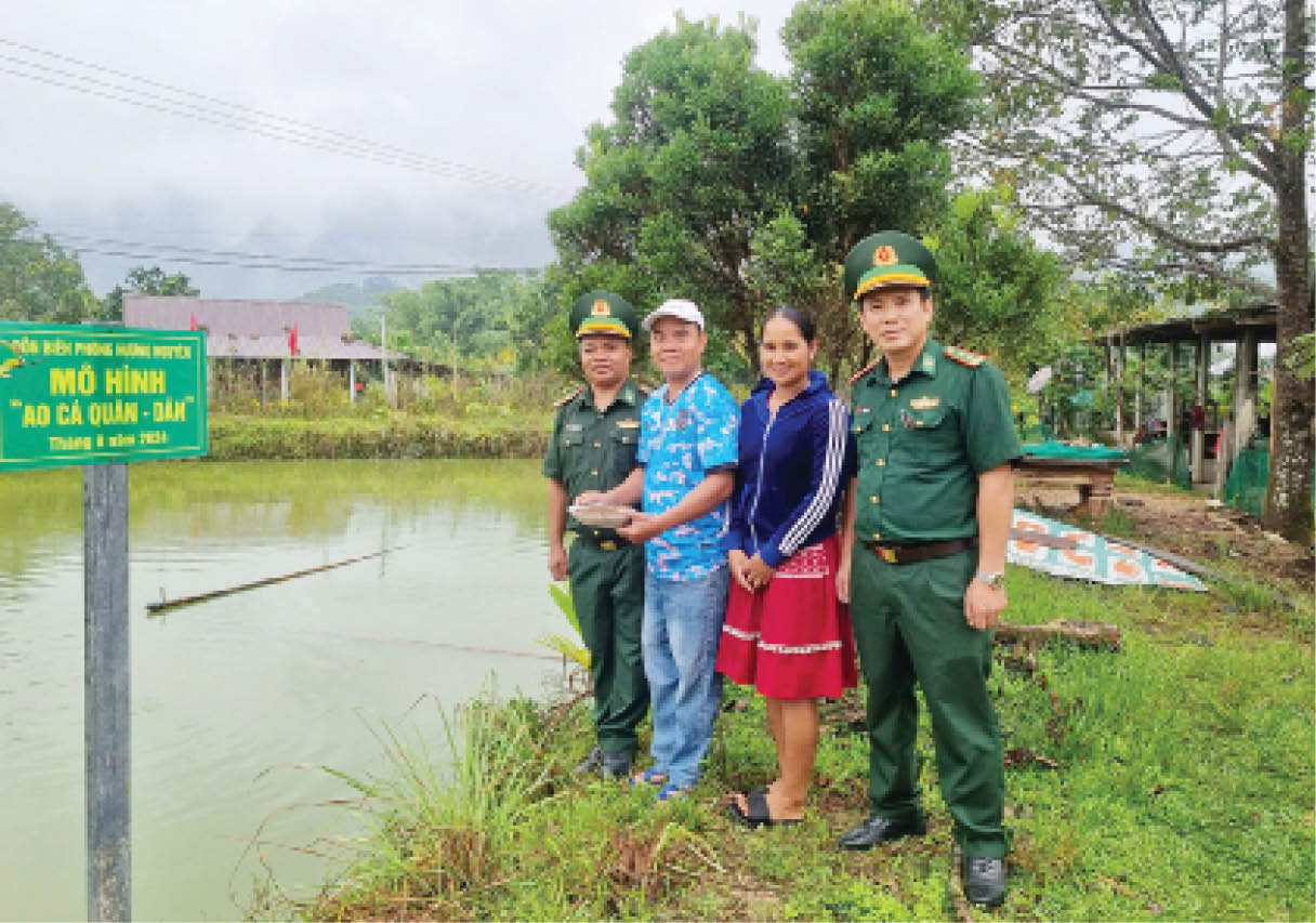 Vợ chồng đảng viên trẻ nêu gương trong sản xuất