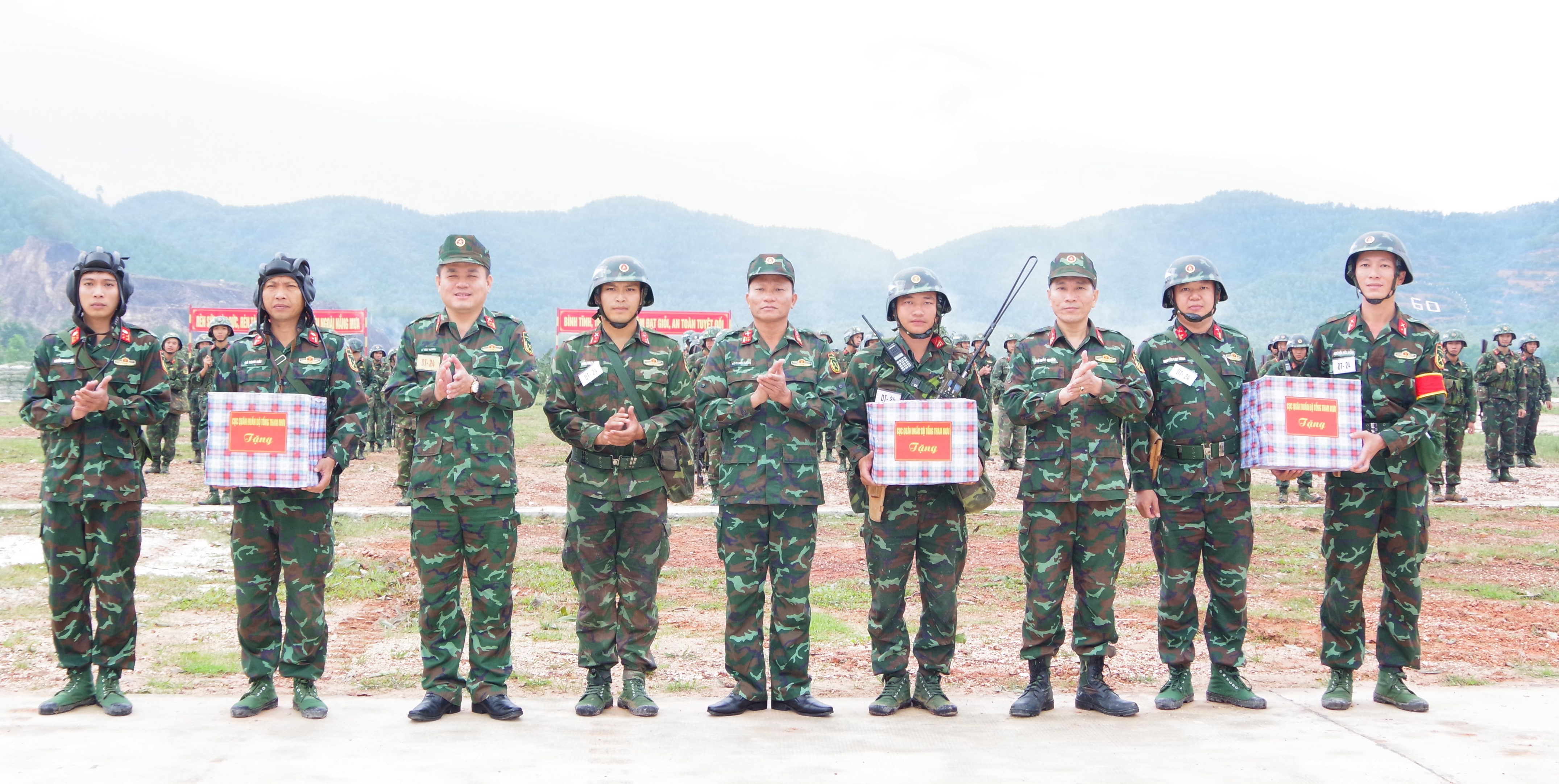 Xử lý tình huống của các lực lượng thông qua diễn tập