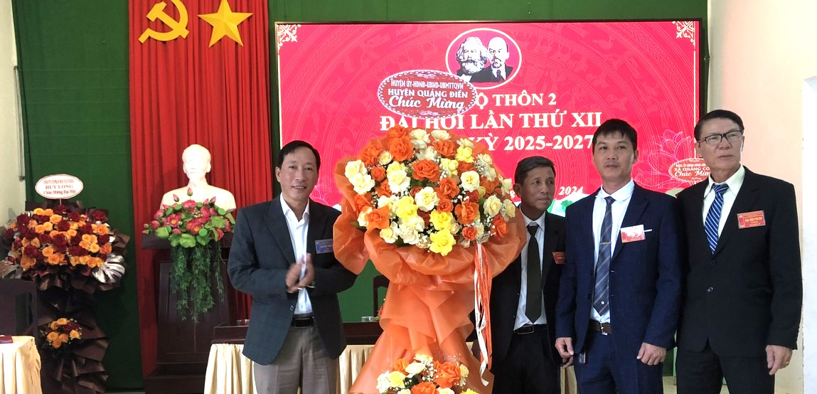 Chi bộ thôn đầu tiên ở cấp xã của huyện Quảng Điền đại hội điểm