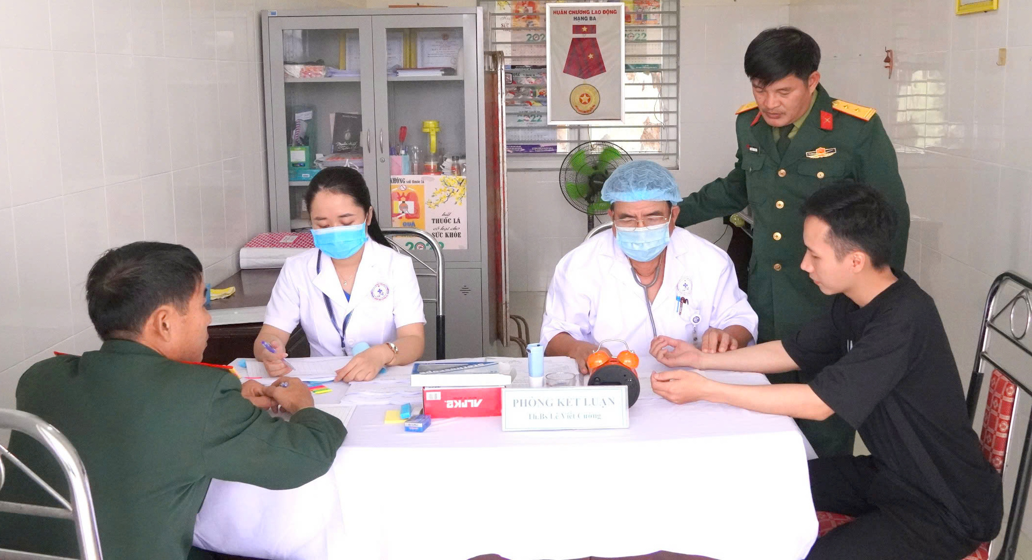 Phú Lộc tổ chức khám tuyển nghĩa vụ quân sự và Công an nhân dân năm 2025