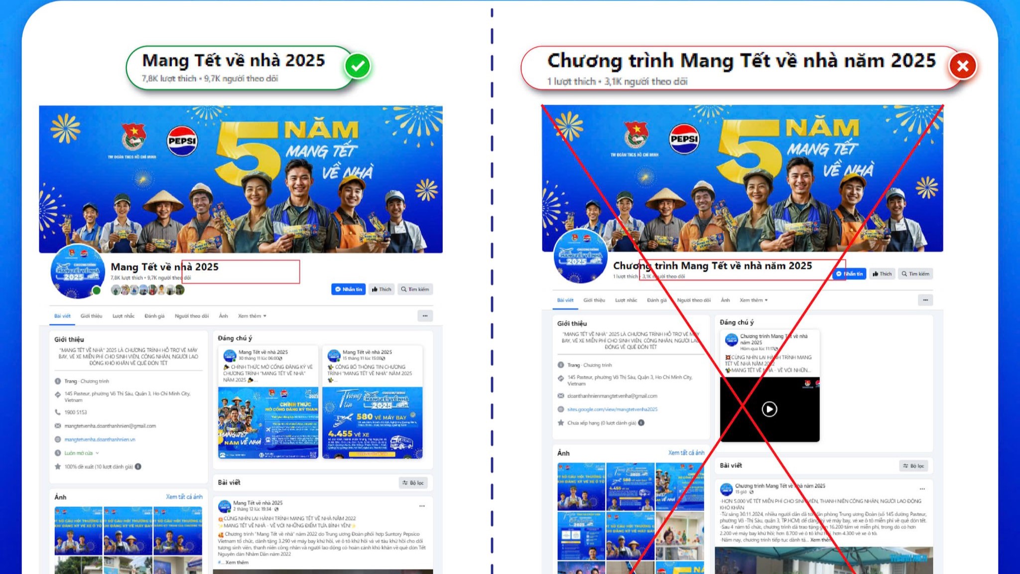 Cảnh giác với thủ đoạn lừa đảo mạo danh chương trình “Mang Tết về nhà”