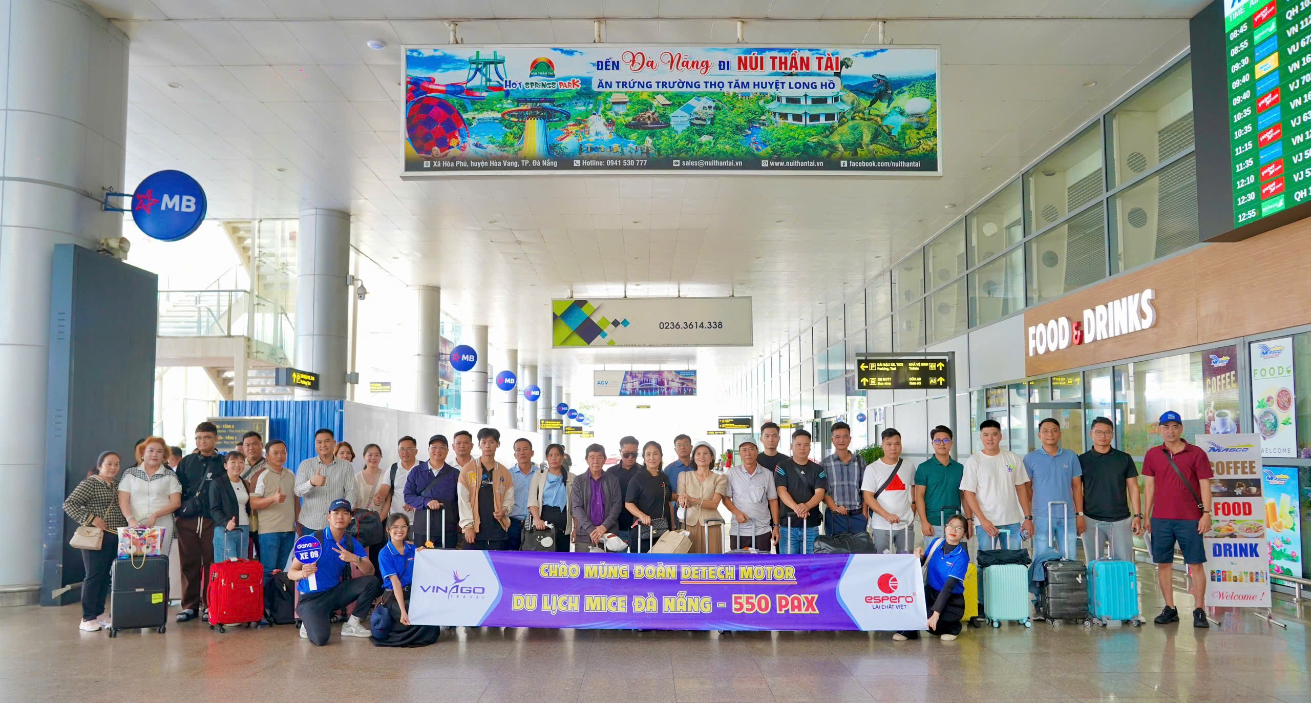 CEO Detech Motor hài lòng tuyệt đối với tour 550 pax của DANAGO