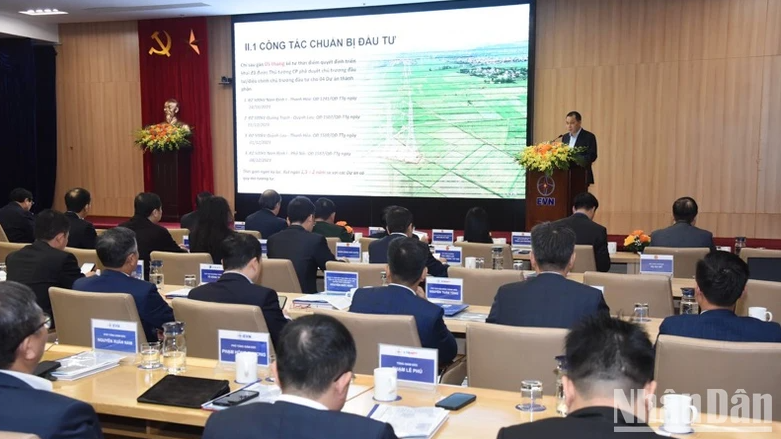 Thủ tướng Phạm Minh Chính dự Hội nghị tổng kết công tác đầu tư xây dựng các Dự án Đường dây 500kV mạch 3