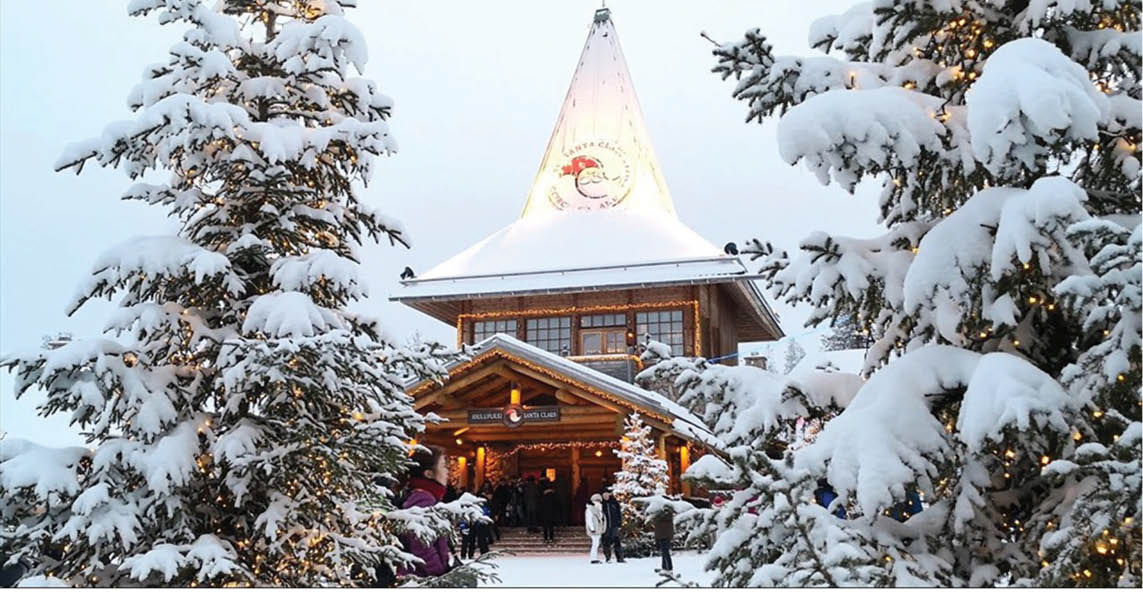 Phần Lan Xuất hiện tình trạng “du lịch quá tải” ở Làng Ông già Noel