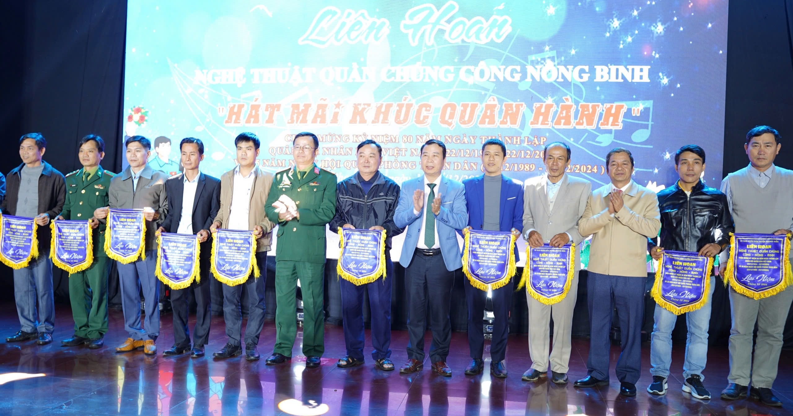 Phong Điền Khai mạc Liên hoan nghệ thuật quần chúng Công - Nông - Binh